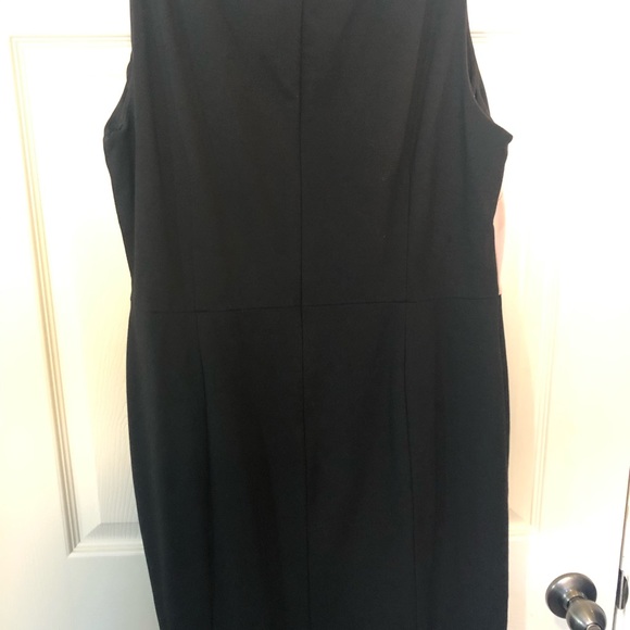 Nine West black and pink after 5 dress sz 16 - Picture 3 of 3